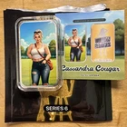 Cassandra Cougar 1 Ounce .999 Silver Bar •480 Minted•Bullion Baddies Series 6