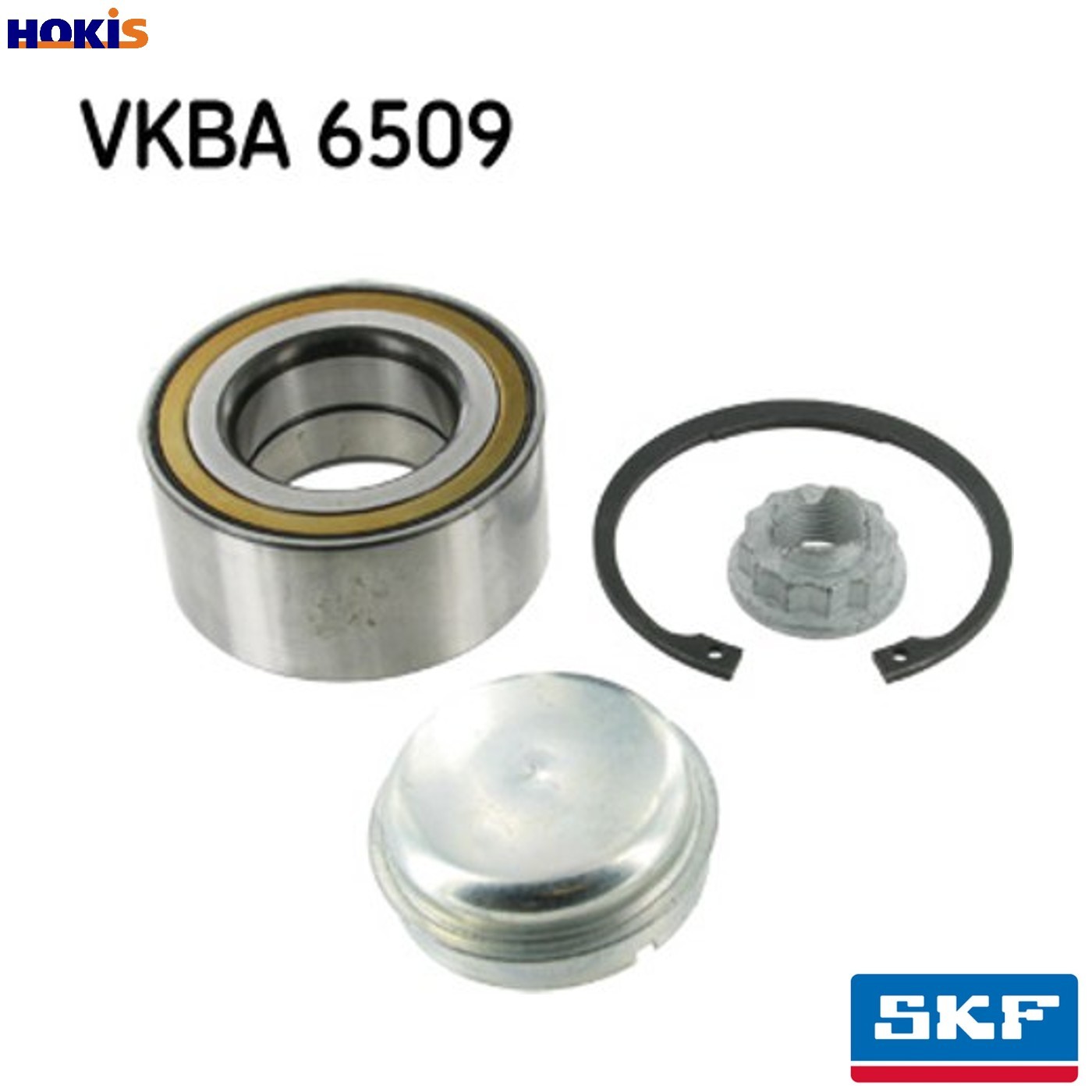 Front SKF VKBA 6509 Wheel Bearing Kit for MERCEDES-BENZ - Image 21