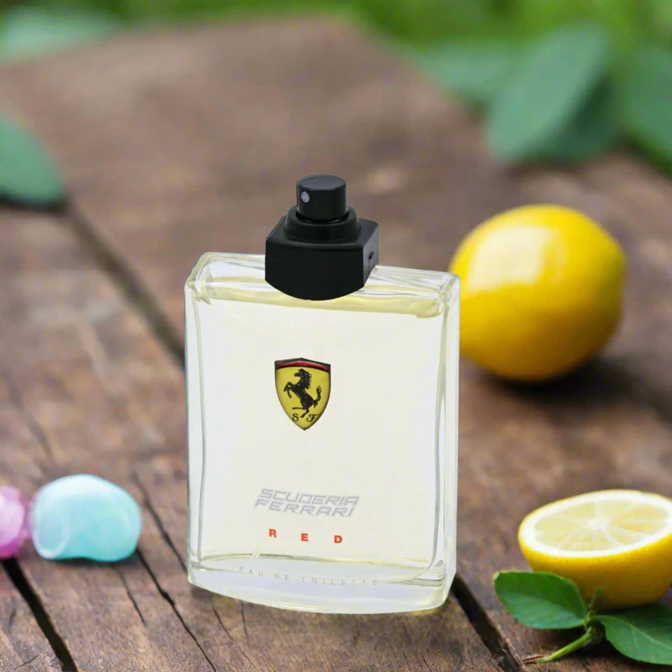 Scuderia Ferrari Rojo por Ferrari 4.2 OZ Colonia EDT para Hombres Nuevo Probador Foto 3 de 3