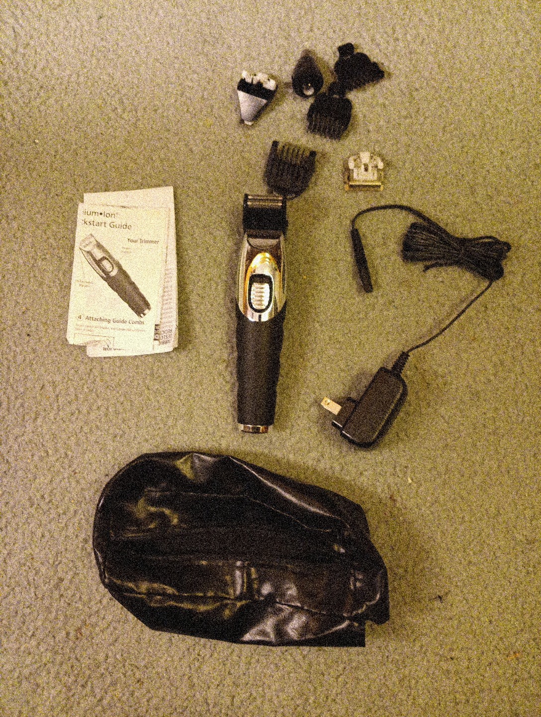 Wahl Clippers - Rechargeable/Wireless - With Attachments - M