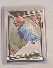 2022 Panini Elite Extra Edition Yefri Carrasco /999 Parallel Dominican League