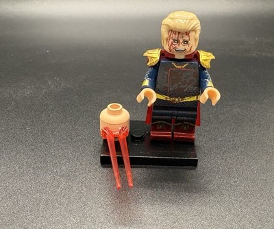  Custom PAD Printed LEGO The Boys HOMELANDER Blood Splatter DLX Minifigure 