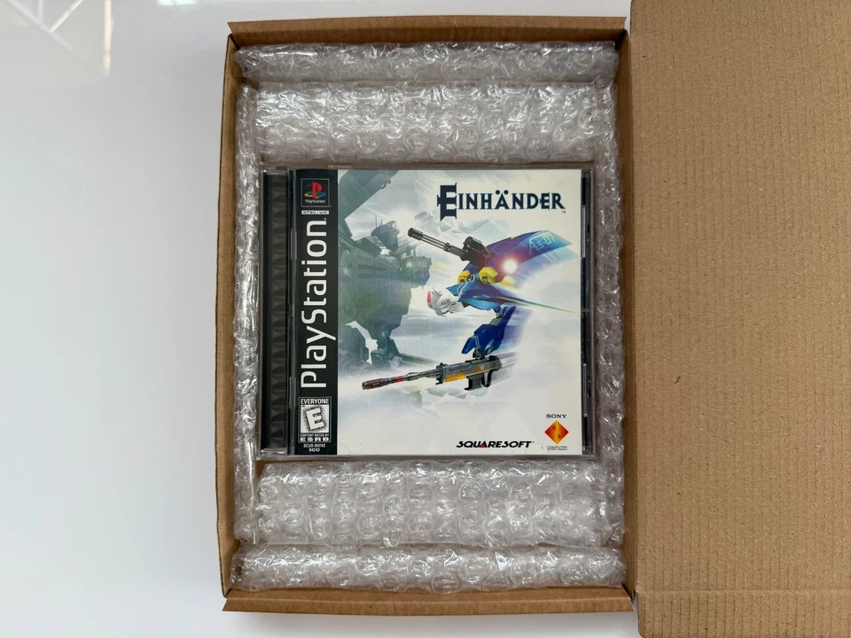 Einhander PS1 - NTSC-U/C USA VGC CIB with Reg - Natural Disc - Tracked - Image 2 of 4