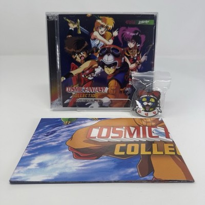 BRAND NEW COSMIC FANTASY 1 & 2 CD SOUNDTRACK, POSTER & PIN LIMITED RUN GAMES