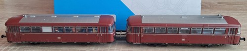 PIKO H0 AC 52727 Schienenbus VT 98 + Steuerwagen VS 98 DB Digital Vollsound OVP | Zustand: Gebraucht