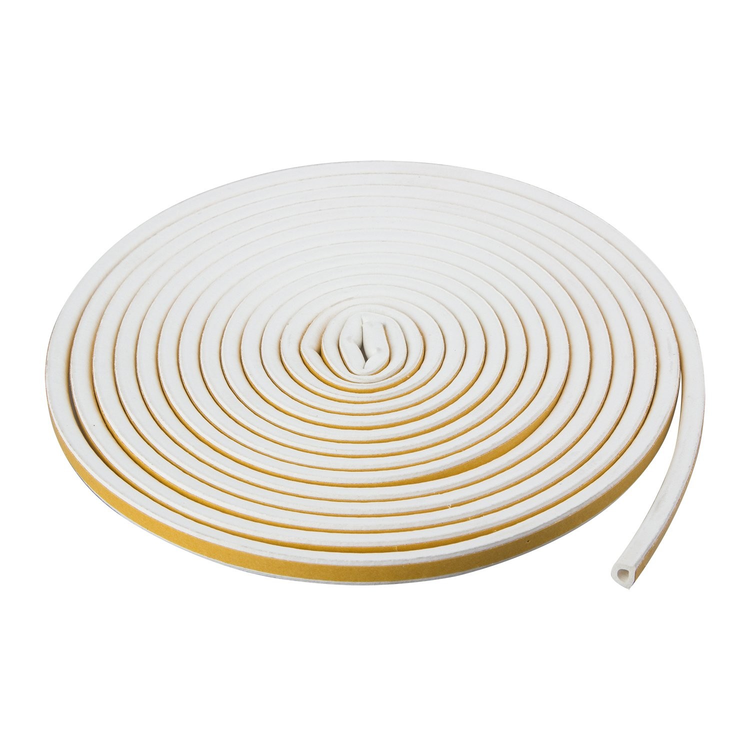TRIXES Door Insulation Strip Window Draught Seal - Draft Excluding Self White