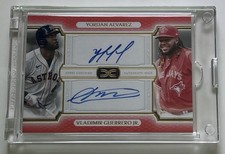 2024 Topps Definitive Yordan Alvarez & Vladimir Guerrero Jr. 1/1 Dual Auto MINT