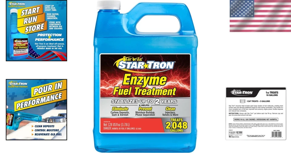 Star Tron Enzyme Fuel Additive - 2- Stabilizer - Image 2 of 4