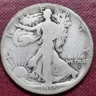1916 D Walking Liberty Half Dollar 50c Nicely Circulated #98340