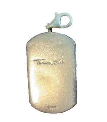 THOMAS SABO Sterling Silver 925 Dog Tag Pendant