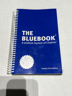 #ad #ad The Bluebook: Uniform System of Citation 21st Edition Spiral bound genuine $16.00