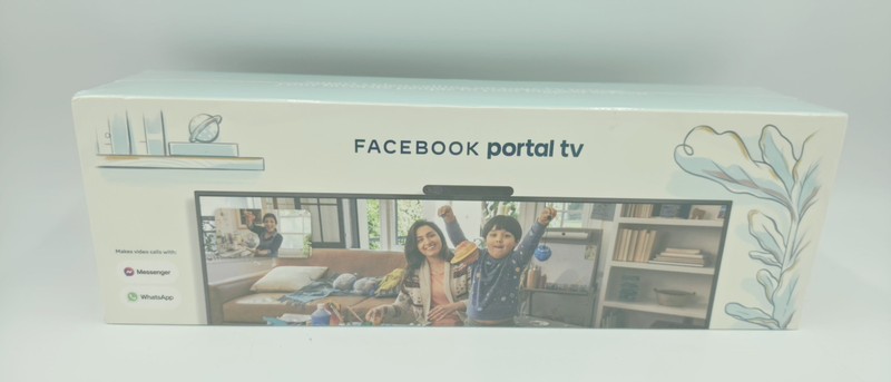 Brand New Sealed Facebook Portal TV Smart Camera Video Calling Box Black WiFi 