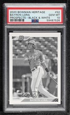 2020 Bowman Heritage Prospects Black & White Bayron Lora PSA 10 GEM MT 0b0