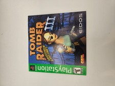 Tomb Raider III PS1 PlayStation 1 Complete CIB Greatest Hits - Tested