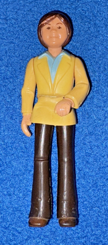Fisher Price Puppenhaus Papa #265 Familienfiguren 1981-1985 braune Hose