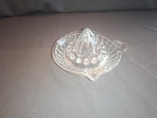 1 x alte Saftpresse DDR Zitronenpresse Glas Zitruspresse