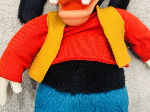 Goofy Tokyo Plush Doll Hard Face Hard Shoes Young Epoch Disneyland Tokyo - Picture 6 of 16