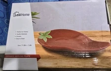 Red Chili Pepper Large Platter Lexihome