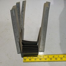 Pack of 10 x 75mm 3" Wide Timber To Timber full Leg Jiffy Speedy Joist Hangers
