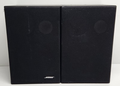 Bose Model 21 Speaker System Compact Black Bookshelf Speakers Free Shipping