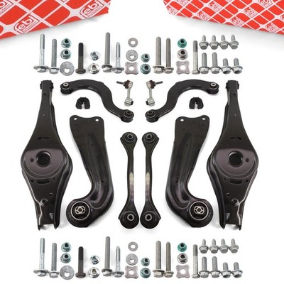 FEBI BILSTEIN Querlenker Stabi Lagerung Satz Hinten für AUDI SEAT SKODA VW