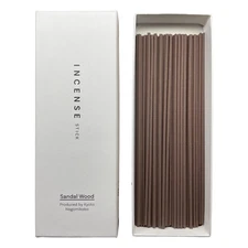 Kyoto Sandalwood Incense Sticks - Japanese Temple Aroma, Ideal for Relaxation...