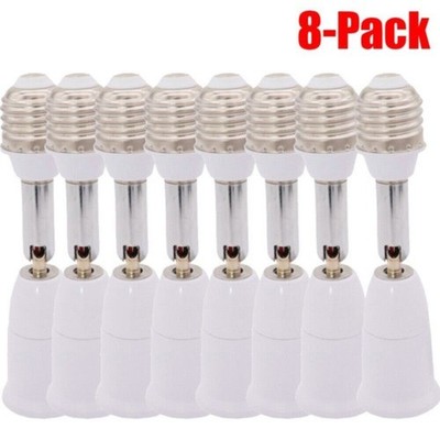 E26/E27 4.5 Inch Light Socket Extension Flexible Adjustable Lamp Extender Holder