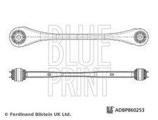 BLUE PRINT Lenker, Radaufhängung Hinterachse, Mitte, Rechts u.a. für AUDI, VW