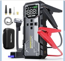 8000a Jump Starter With Air Compressor 12v Jump Box For Car Battery
