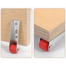 Roulettes silencieuses roulettes meubles roulettes mobilier de bureau fer galvan