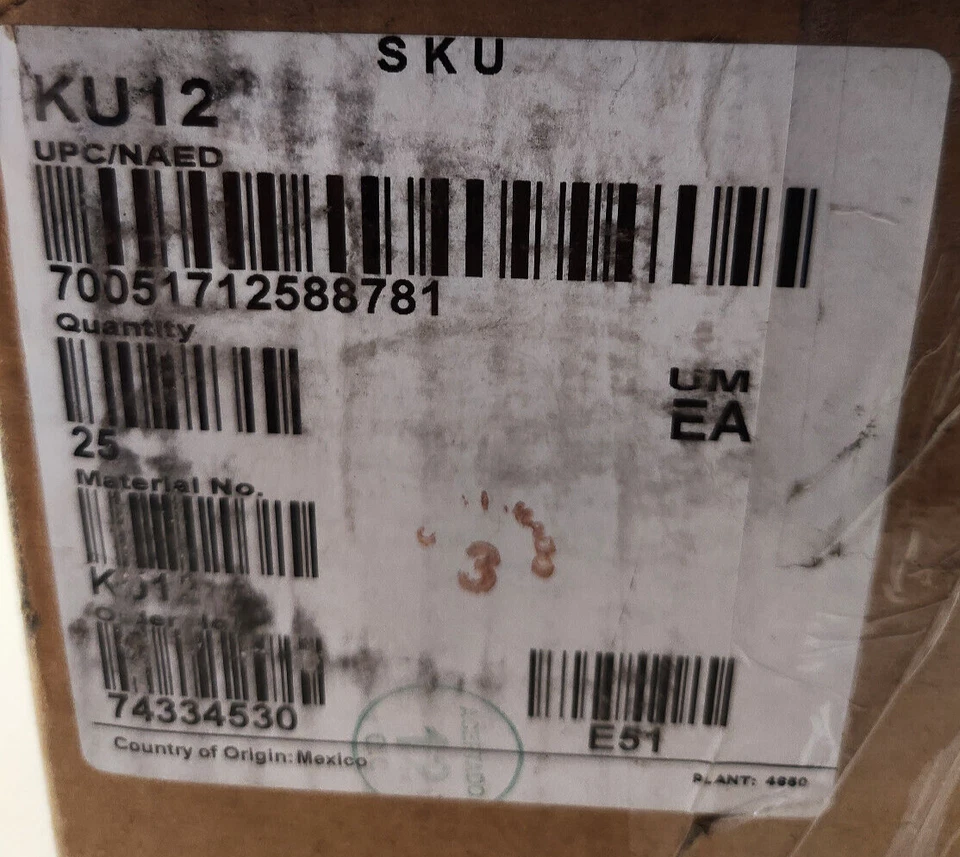 Eaton Bussmann - KU12 - Terminal Block - Double Row - 12P - 600V - 60A - Qty 21 - Image 3 of 4