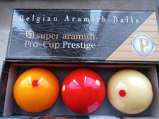Ball Set Carambol Super Aramith Pro Cup Prestige 61.5mm