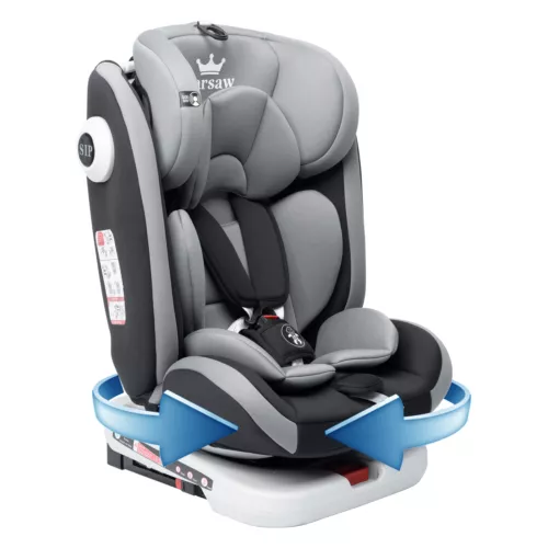 ISOFIX Baby Car Seat Child Seat 9-36KG 0-12 Anni Top Tether 5 Point Harness FARSAW - Picture 1 of 10