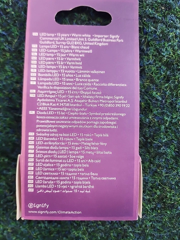 New Philips LED Premium Light Capsule 2 Pack G4 10W, Warm White 115 Lumen. - Image 2 of 3