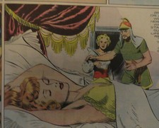 Sekcja komiksu 12.09.1943 PUCK SYRACUSE HERALD AMERICAN Eisenherz FG DISNEY 