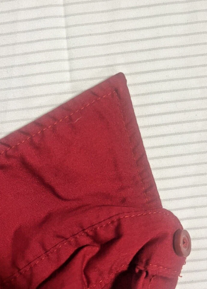 Camisa de vestir George Boys XL 14-16 George roja manga larga Foto 4 de 4