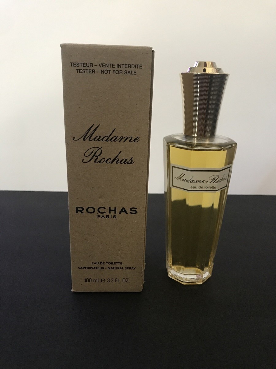 MADAME ROCHAS Eau De Toilette 3.3 Oz VINTAGE NEW TESTER NIB | eBay