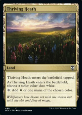 4x Thriving Heath NM-Mint, English Commander: Streets of New Capenna MTG Magic