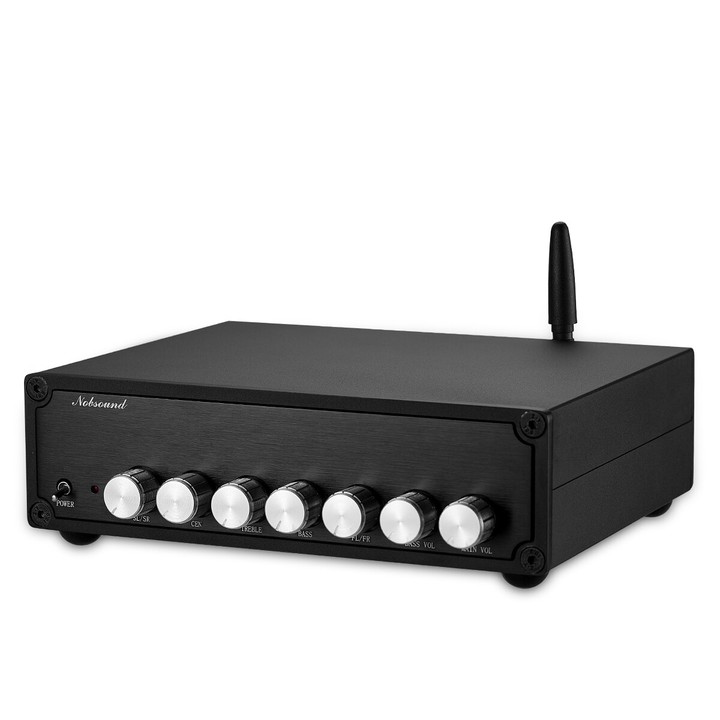 HiFi Stereo 5.1 Channel Bluetooth Power Amplifier Home Class D Digital