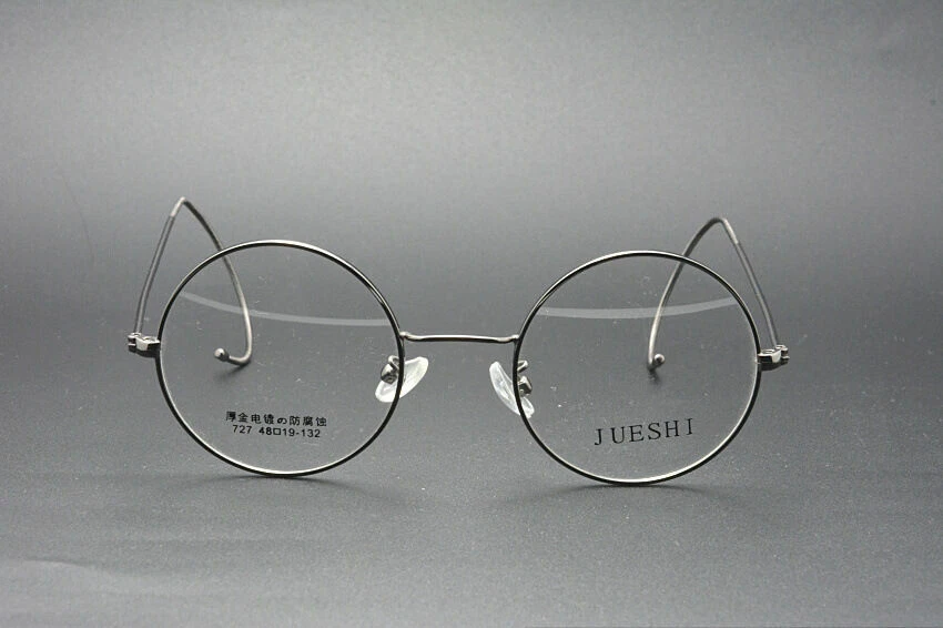 Wire rim best sale circle glasses