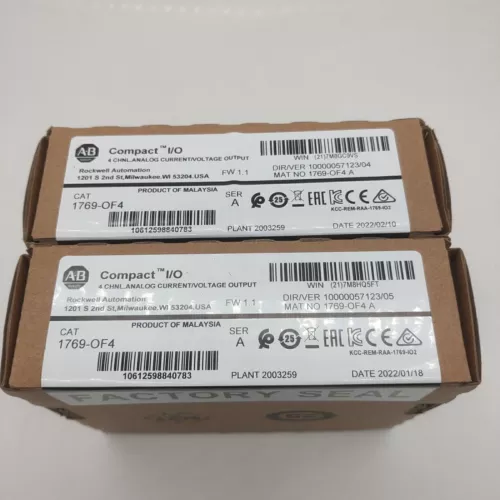 Nuevo módulo AB CompactLogix 4 Pt A/O C y V 1769-OF4 STOCK EE. UU. Envío rápido - Imagen 1 de 2