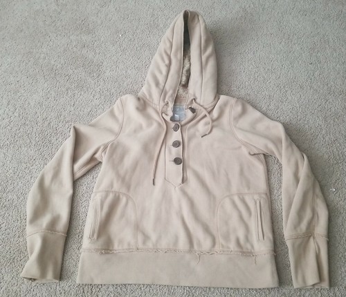 Four Button Sherpa Lined Hoodie, GUC | eBay