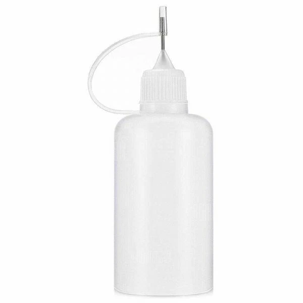 Bottiglie contagocce in plastica a punta sottile da 50 pezzi da