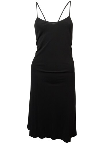 Polo Ralph Lauren Women's Crisscross Spaghetti Jersey Dress (14, Black) NWT - Picture 2 of 6