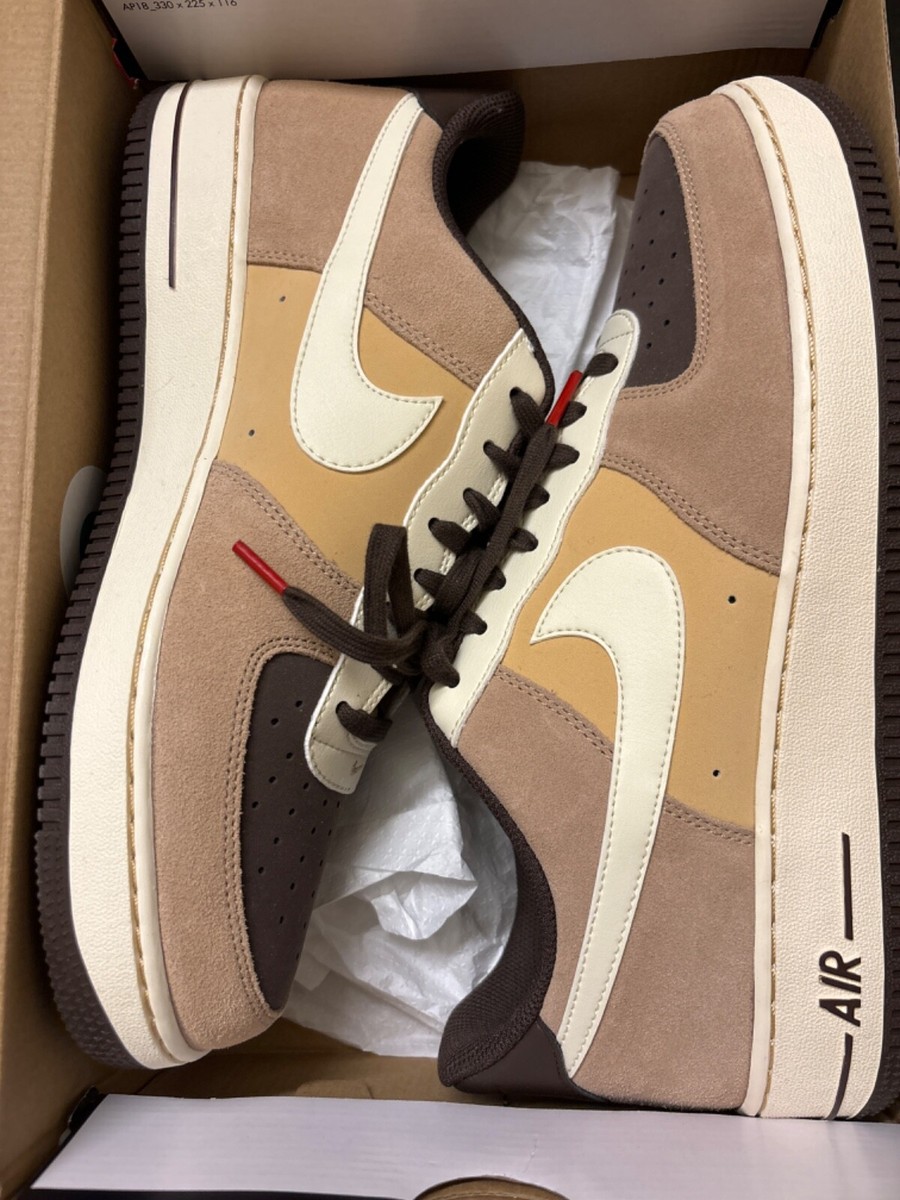 Size 13 - Nike Air Force 1 '07 LV8 EMB Low Hemp Coconut Milk