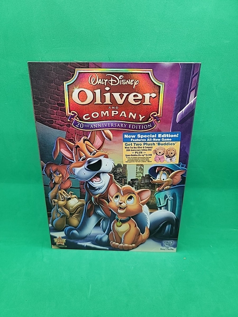 Oliver And Company 20th Anniversary Edition Dvd Oliver & Company DVD