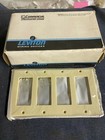 10 Leviton Ivory Decora Standard 4-Gang Wall plate GFCI GFI 078477488744