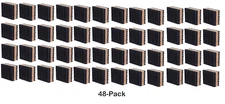 48 Pack Anti Vibration Pads rubber/cork 2"x2"x7/8" DAMPEN VIBRATION FLOOR (12D)