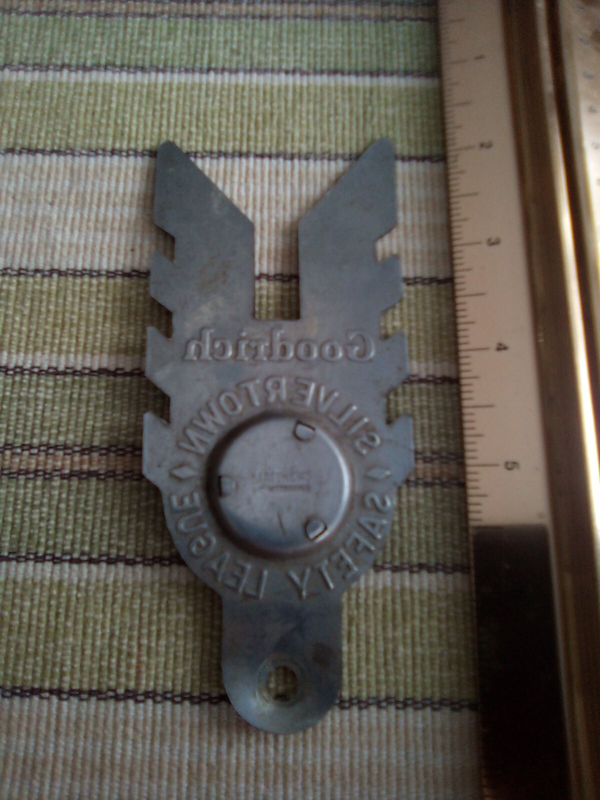 vintage Goodrich license plate topper eBay