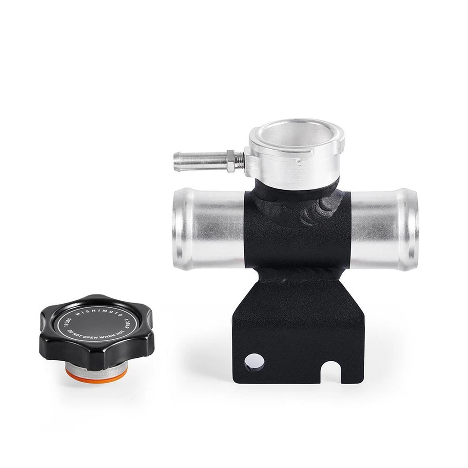 Cuello de llenado de refrigerante del motor Mishimoto - Entrada de llenado de refrigerante, se adapta a Mitsubishi Lance Foto 4 de 4